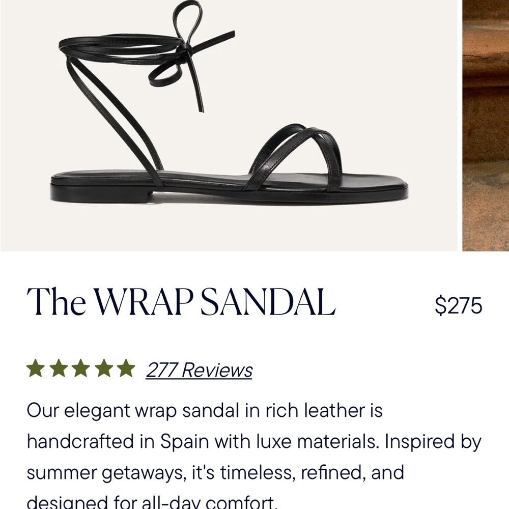 Margaux Wrap Sandal